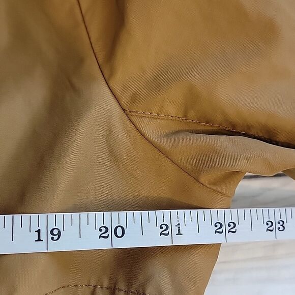 a new day Women's Camel Colored Trench Coat Size S - Picture 9 of 11
